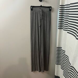 Skims Gray Wide-Leg Lounge Pants